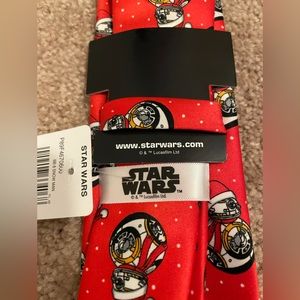 Star Wars BB 8 Snowman Tie New with Tags